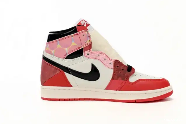 MaikeSneakers Across OG Spider-Man High the DV1748-601 Jordan 1 Spider-Verse 0406